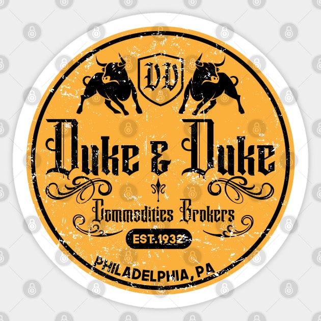 Duke & Duke Sticker by SuperEdu